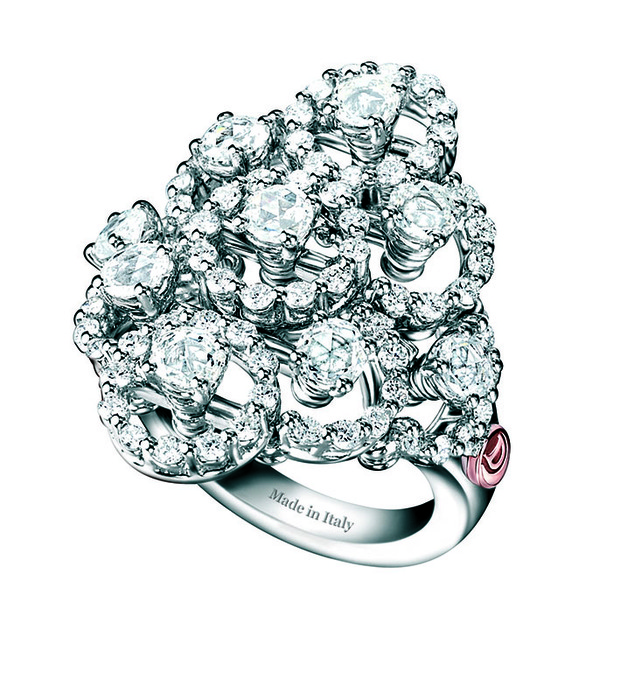 Damiani Juliette 鑽石戒指,價格電洽。